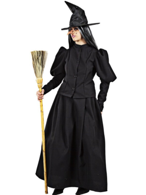 Disfraz de Bruja Negra Clásica - Disfraces Halloween Magos