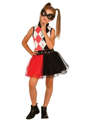 Disfraz de Harley Quinn Rombos Niña - Disfraces Halloween Joker