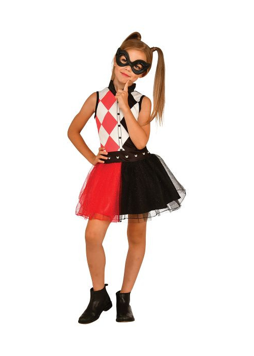 Disfraz de Harley Quinn Rombos Niña - Disfraces Halloween Joker