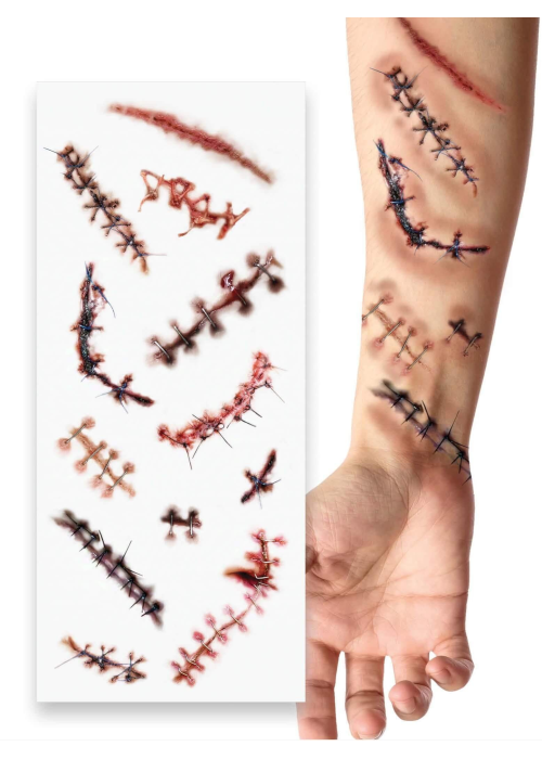 Multzo tatuajeak Puntu eta Sutures
