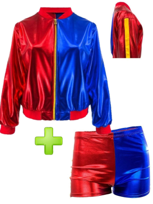 Disfraz de Harley Quinn para Niña - Disfraces Halloween Payasos Joker