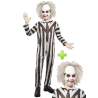 Disfraz De Bitelchus Infantil Con Peluca - Disfraces Beetlejuice