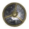 Escudo con Circulo Dorado