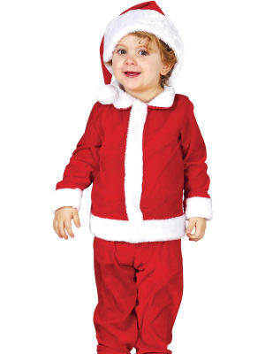 Disfraz de Papa Noel Baby Extra - Disfraces Navideños para Bebes