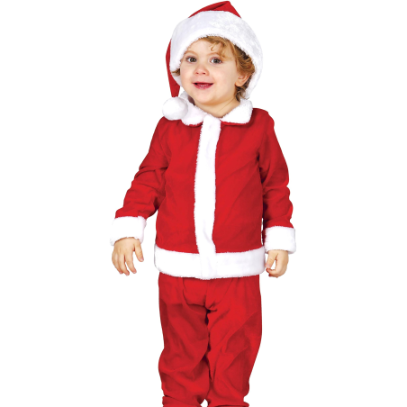 Disfraz de Papa Noel Baby Extra - Disfraces Navideños para Bebes