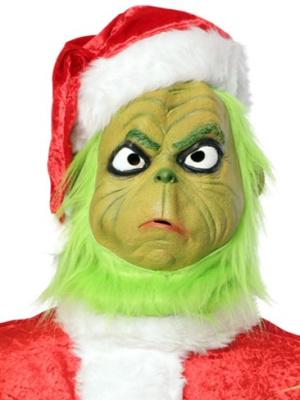 Mascara de El Grinch - Complementos Disfraces Navidad