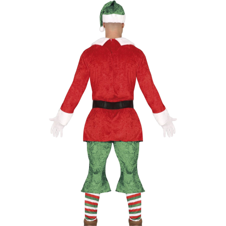Disfraz de Elfo Ayudante Santa para Hombre - Disfraces Navidad