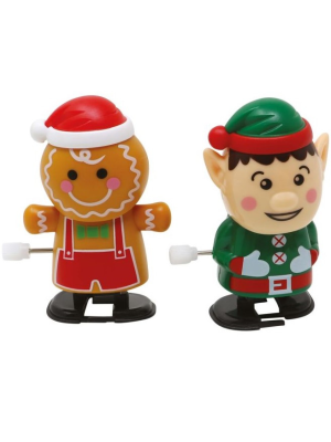 Figuras de Navidad Andantes a Cuerda - Decoración Navideña