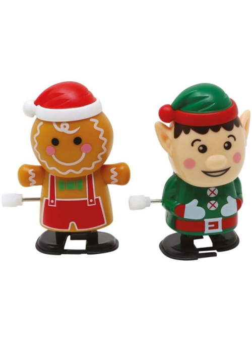 Figuras de Navidad Andantes a Cuerda - Decoración Navideña