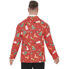 Chaqueta Roja Navideña - Complementos Disfraces Navidad