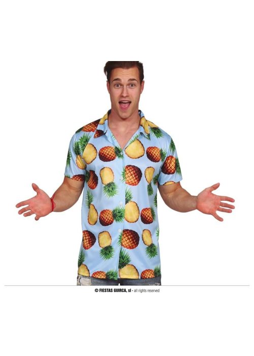 Disfraz de Camisa Hawaiana Piñas