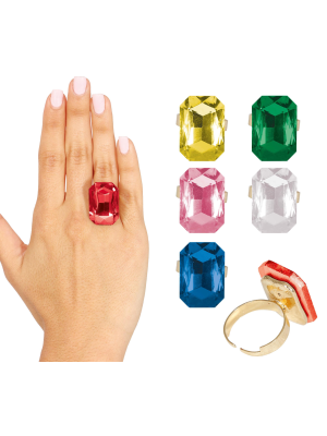 Ring with stone colors