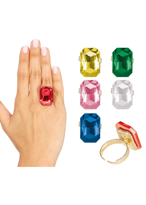 Anillo Piedra Colores
