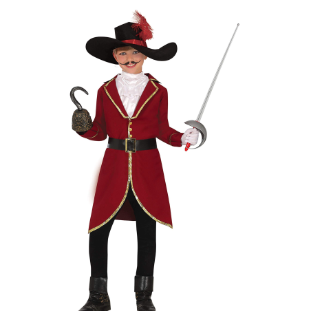 Vestit de Pirata Garfi amb redcoat