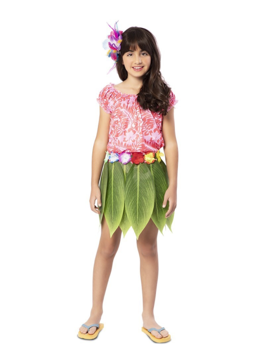Disfraz de Hawaiana Moana Infantil - Disfraces Hawaianos