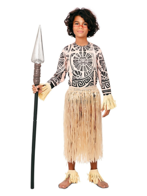 Disfraz de Hawaiano Moana Infantil - Disfraces Hawaianos