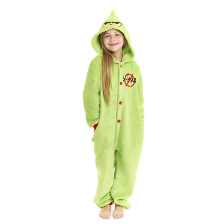 Disfraz Pijama de El Grinch Infantil