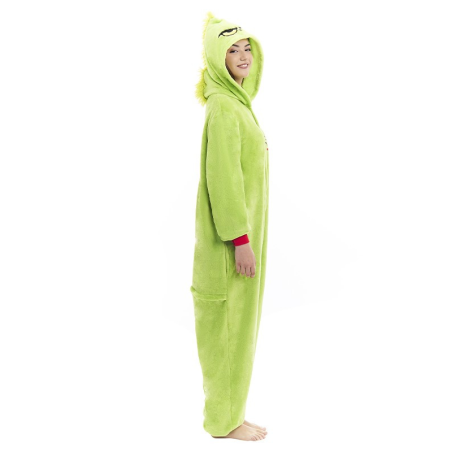 Disfraz Pijama de El Grinch para Adulto