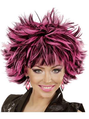 Perruca Rosa Dishevelled