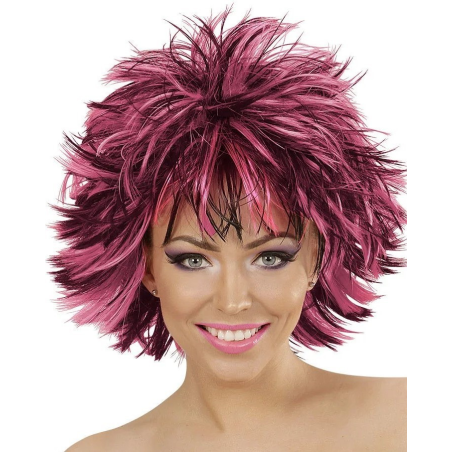 Perruca Rosa Dishevelled