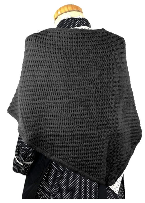 Toquilla Aldeana Bebe Negra- Trajes Regionales