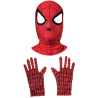 Guantes y Mascara de Spiderman Infantil - Complementos Superheroes