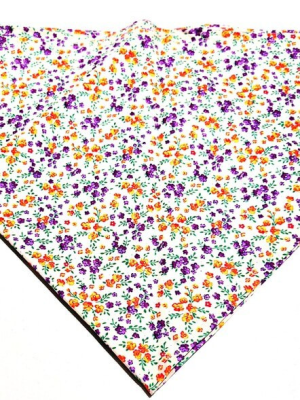 Pañuelo Casera Grande Flores