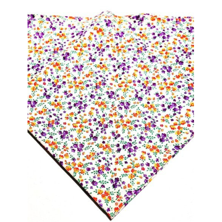 Mocador Casolana Flor Mini lila de la llum de fons