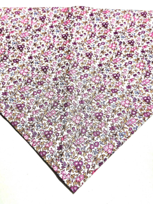 Mocador Casolana Flor Mini lila de la llum de fons