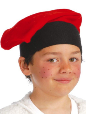 Gorro Enano Rojo Infantil - Complementos Duendes