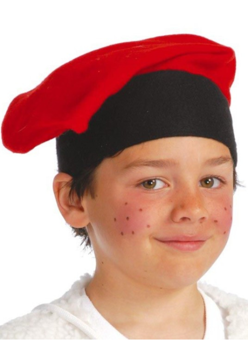 Gorro Enano Rojo Infantil - Complementos Duendes