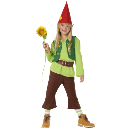 Disfraz de Enanito Verde Infantil - Disfraces Elfos y Duendes