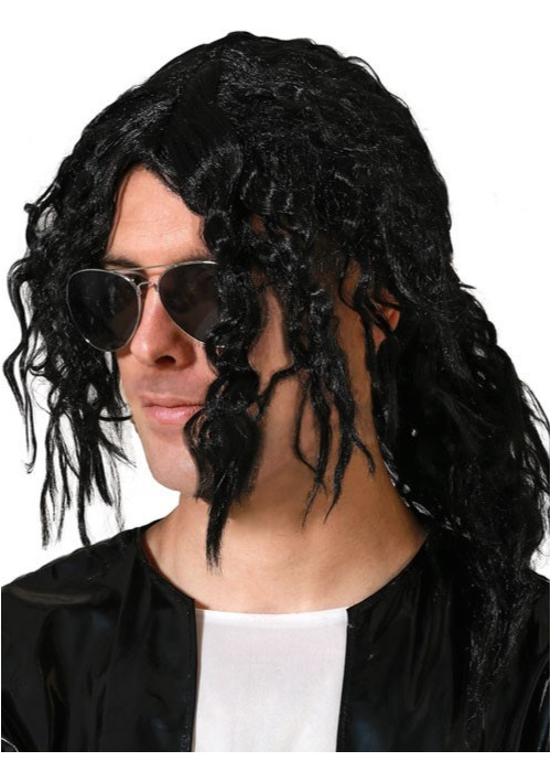 Peluca Michael Jackson Rey del Pop - Complementos Cantantes