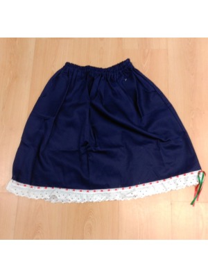 Falda Arrantzale mahon puntilla - Trajes Regionales Vascos