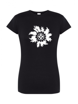 Camiseta Negra Mujer Eguzkilore Manga Corta