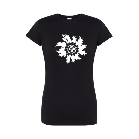 Camiseta Negra Mujer Eguzkilore Manga Corta