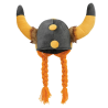 Casco Vikingo con Trenzas