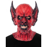 Mascara de Demonio Roja y Negra - Complementos Halloween Diablos