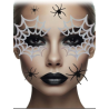 Pegatinas de Araña para Cara - Complementos Disfraces Halloween