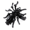 Anillo de Araña con Piedras Negras - Complementos Disfraces Halloween