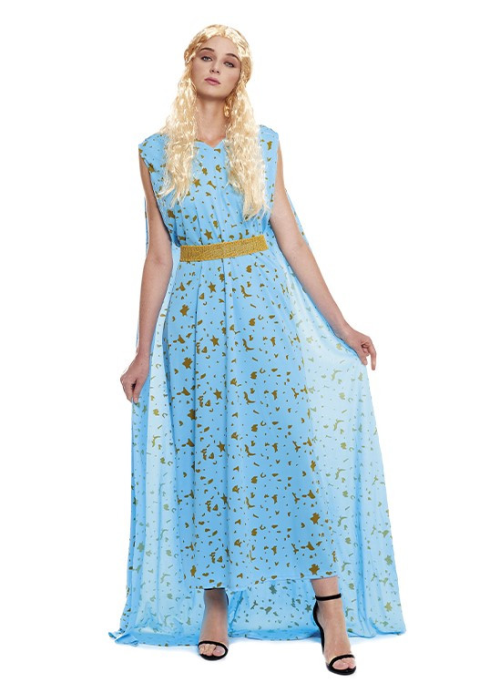 Vestit de Reina de Dracs Blaus