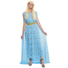 Disfraz de Reina de Dragones Azul