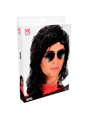 Peluca Michael Jackson Rey del Pop - Complementos Cantantes