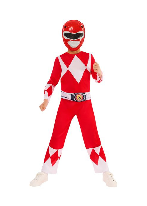 Disfressa Vermell Ranger Pel·lícula Infantil