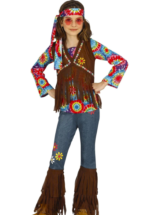 Vestit De Hippie Flor Fringe Noia