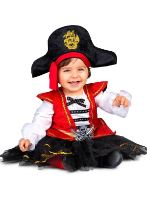 Disfraz de pirata Caribeña con tul Infantil - DISFRACES PARA BEBES