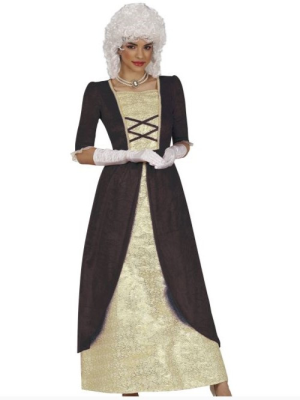Disfraz de Marquesa Marron