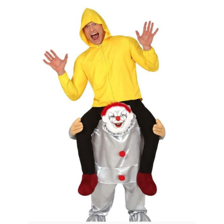 Mozorroa Clown bat bere Bizkar gainean