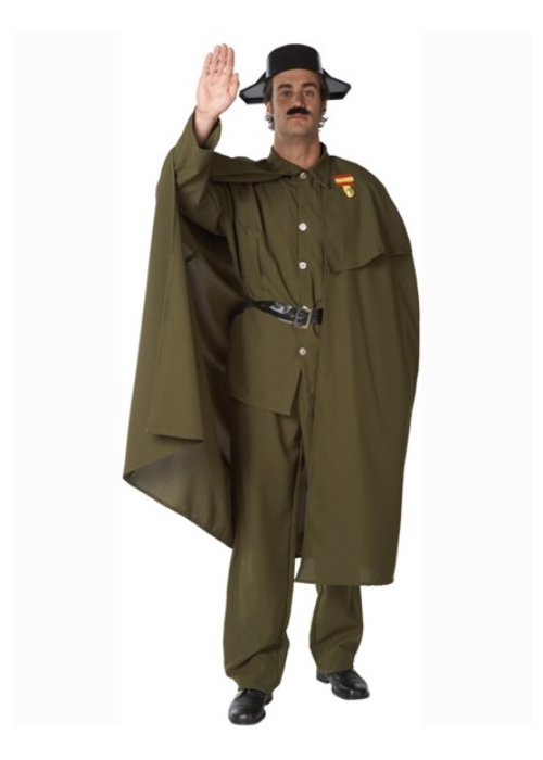 Disfraz de Guardia Civil con Capa - Disfraces de Policias y Presos para Hombres