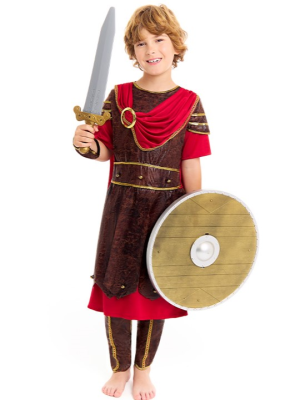 Disfraz De Centurion Romano Infantil - Disfraces Romanos - Disfraces de Romanos y Griegos Infantiles
